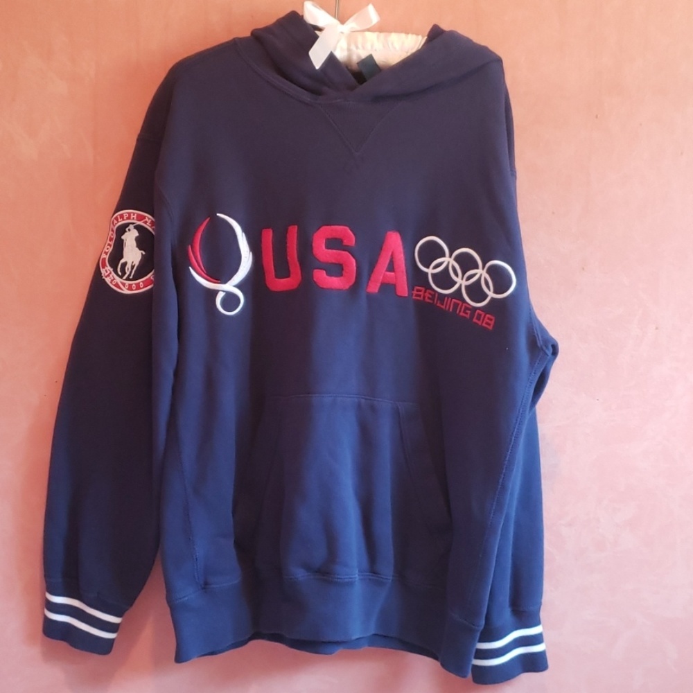 POLO RALPH Lauren BOY'S VINTAGE hoodie !